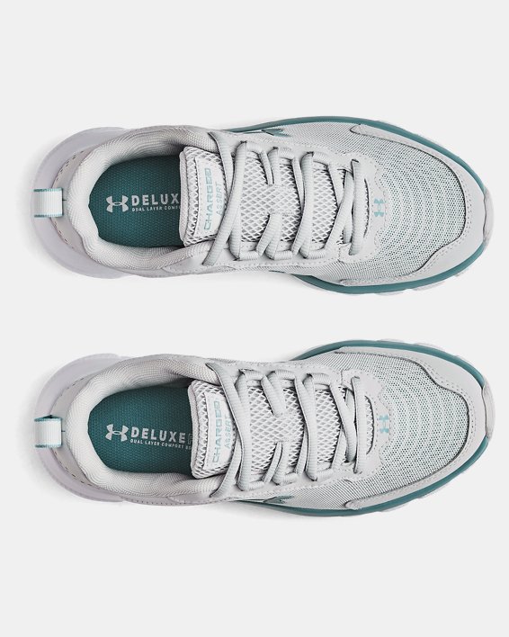 Women's UA Charged Assert 9 Running Shoes, Gray, pdpMainDesktop image number 2